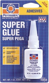 Фото 1/2 Клей-супер универсальный 28г Super Glue Super Pega PERMATEX