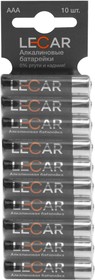LECAR000033106, Батарейка LR03 Lecar (AAA-мизинчиковые) 10 шт в блистере