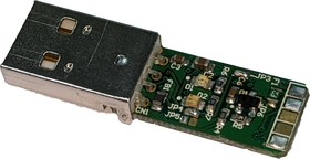 Фото 1/2 TTL-232RG-VSW3V3-PCB, Interface Modules USB to TTL Serial PCB w/ Embedded Electronics, LEDs, 3.3V/50mA