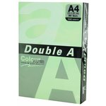 Бумага цветная DOUBLE A, А4, 80 г/м2, 500 л., пастель, зеленая