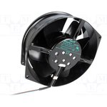 AC axial fan, 230 V, 150 x 150 x 55 mm, 325 m³/h, 49 dB, ball bearing ...