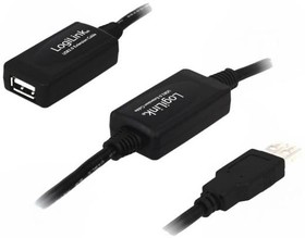 Фото 1/2 UA0143, Кабель USB USB 1.1,USB 2.0 гнездо USB A,вилка USB A 10м