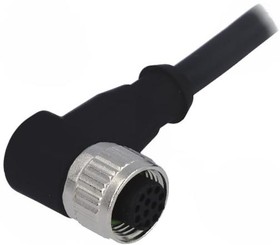 Фото 1/3 21348700C78050, Right Angle Female 12 way M12 to Unterminated Sensor Actuator Cable, 5m