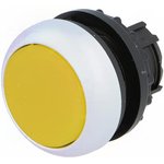 M22-DL-Y, Головка кнопки с фиксацией, цвет желтый