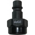 SY-1212F, MIGHTY SEVEN Штуцер быстросъемный M F1/4", композитный