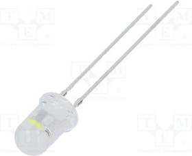 OSW5DS51A5A, LED; 5mm; white cold; 4200?5800mcd; 100°; 3?5V; Lens: diffused; 20mA