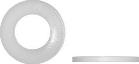 D 3 Шайба плоская полиамидная (пластиковая) DIN 125А (50 шт) 00-00001202
