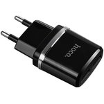 Сетевое ЗУ/ HOCO HC-63094 C12/ 2 USB/ Выход: 12W/ Black