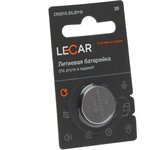 LECAR000133106, Батарейка CR 2016 Lecar (1 шт. в блистере)