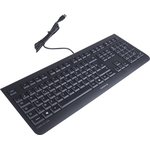 JK-0800FR-2, Wired USB Keyboard, AZERTY, Black