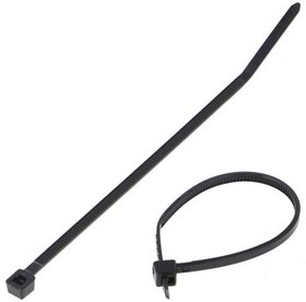 Фото 1/4 PLT1M-M0, Cable Ties, Standard Locking Weather Resistant Nylon 6/6 Black 22mm 80N Pan-Ty®