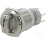 LAS1-AGQ-11X/21/R/24V/S, Переключатель: поворотный, Пол ...