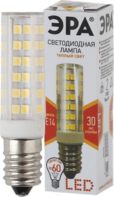 Фото 1/4 Лампочка светодиодная ЭРА STD LED T25-7W-CORN-827-E14 E14 / Е14 7Вт теплый белый свет Б0033029