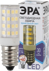 Фото 1/6 Лампочка светодиодная ЭРА STD LED T25-5W-CORN-840-E14 E14 / Е14 5Вт нейтральный белый свет Б0033031