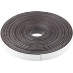 FM661, 10m Magnetic Tape, Adhesive Back, 0.75mm Thickness