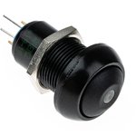 IPR1SAD2LOG, Illuminated Miniature Push Button Switch, Latching, Panel Mount ...