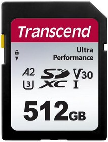 Карта памяти 512Gb SD Transcend 340S (TS512GSDC340S)
