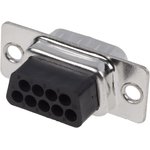 L177RRA15S, L177RR 15 Way Cable Mount D-sub Connector Socket, 2.74mm Pitch