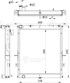 Фото 1/8 LRC 0311, Радиатор охл