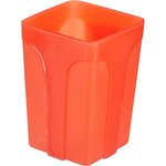 4С139, Подставка-стакан для канцелярских мелочей Attache NEON оранжевый