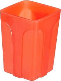 4С139, Подставка-стакан для канцелярских мелочей Attache NEON оранжевый