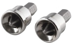 1344000, Насадка, Pozidriv®, PZ2, Длина: 25мм, Монтаж: 1/4" (C6,3мм), 2шт.