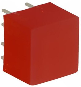 Фото 1/5 L-875/4SRDT, Светодиодный модуль 10х10мм/красный/ 640нм/20-60мкд/120°