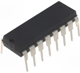 Фото 1/4 SN74LS157N, Data Selector / Multiplexer, LS Family, 4 Channels, 2: 1, 4.75 V to 5.25 V, DIP-16