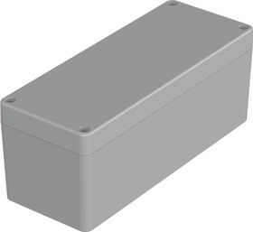 Фото 1/2 07519088 XT 190808 7035, Euromas X Series Light Grey ABS Enclosure, IP66, IP68, IK07, Light Grey Lid, 191.8 x 75.1 x 75.3mm