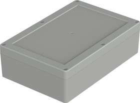 Фото 1/2 07521146 XT 211406 7035, Euromas X Series Light Grey ABS Enclosure, IP66, IP68, IK07, Light Grey Lid, 209.7 x 139.8 x 60mm