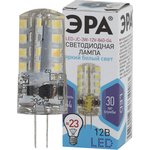Лампочка светодиодная ЭРА STD LED JC-3W-12V-840-G4 G4 3Вт капсула нейтральный ...