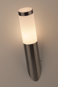 Фото 1/4 WL18 Подсветка ЭРА Декоративная подсветка E27 MAX40W IP44 хром/белый Б0034618