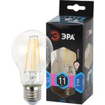 Лампочка светодиодная ЭРА F-LED F-LED A60-11W-840-E27 Е27 / Е27 11Вт филамент ...