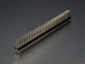 1539, Adafruit Accessories Break-away 0.1 2x36-pin strip dual male header (10 pieces)