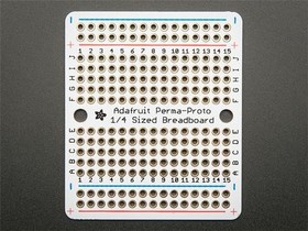 1608, Adafruit Accessories Perma-Proto Quarter Breadboard PCB