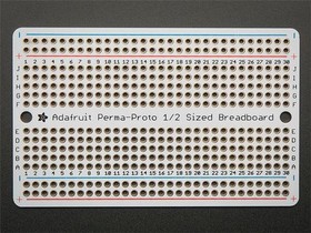 1609, Adafruit Accessories Perma-Proto Half Breadboard PCB