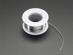 1886, Adafruit Accessories Solder Wire - 60/40 Rosin Core - 0.5mm/0.02 diameter - 50 grams