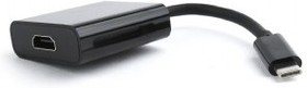 Фото 1/3 Переходник Cablexpert USB Type-C/HDMI, 15см, пакет (A-CM-HDMIF-01)