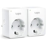 Tapo P100(2-pack), TP-Link Tapo P100 (2-pack) Умная мини Wi-Fi розетка ...
