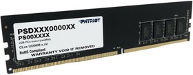 Фото 1/5 Модуль памяти DDR 4 DIMM 16Gb PC25600, 3200Mhz, PATRIOT Signature (PSD416G32002) (retail)