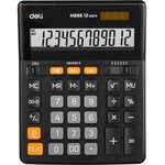 Калькулятор настольный полноразмерный 888, 12р,дв.питание, черн. em888, 1407149