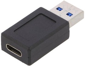 Фото 1/2 45400, Кабель USB 3.0,USB 3.1 вилка USB A,гнездо USB C Цвет черный