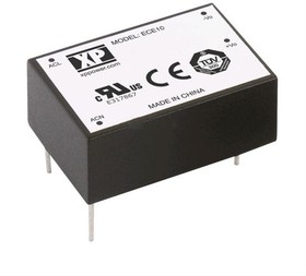 ECE10US05, AC/DC Power Modules PSU, ENCAPSULATED, 10W, 1"X1.45"