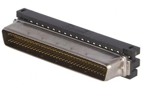 Фото 1/3 5749621-7, Разъем SCSI IDT 68 контактов шаг 1.27мм угловой монтаж на кабель 68 терминалов 1 порт