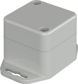 Фото 1/2 07805054 XT 050504 WL 7035, Euromas X Series Light Grey ABS Enclosure, IP66, IP68, IK07, Flanged, Light Grey Lid, 44.8 x 44.8 x 40.1mm