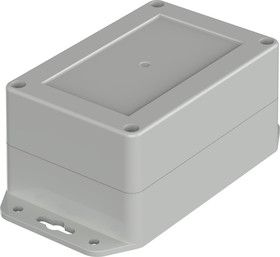 Фото 1/2 07612086 XM 120806 WL 7035, Euromas X Series Light Grey Polycarbonate Enclosure, IP66, IP68, IK07, Flanged, Light Grey Lid, 120 x 80 x 60.2m