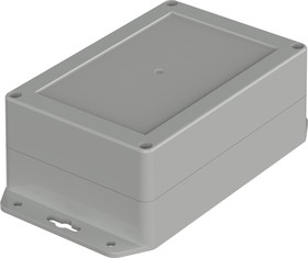 Фото 1/2 07815106 XT 151006 WL 7035, Euromas X Series Light Grey ABS Enclosure, IP66, IP68, IK07, Flanged, Light Grey Lid, 150 x 100 x 60mm