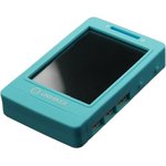 FIT0938, Case Silicone Blue Hand Held, Split Sides 3.091" L x 2.146" W (78.50mm ...