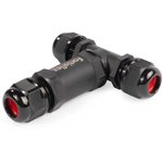 FFC-32/3P-IP68, T-shaped cable connector, 3 pin
