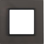 14-5101-32 ЭРА Рамка на 1 пост, стекло, Эра Elegance, серый+антр Б0034486